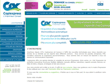 Tablet Screenshot of copiexpress.com